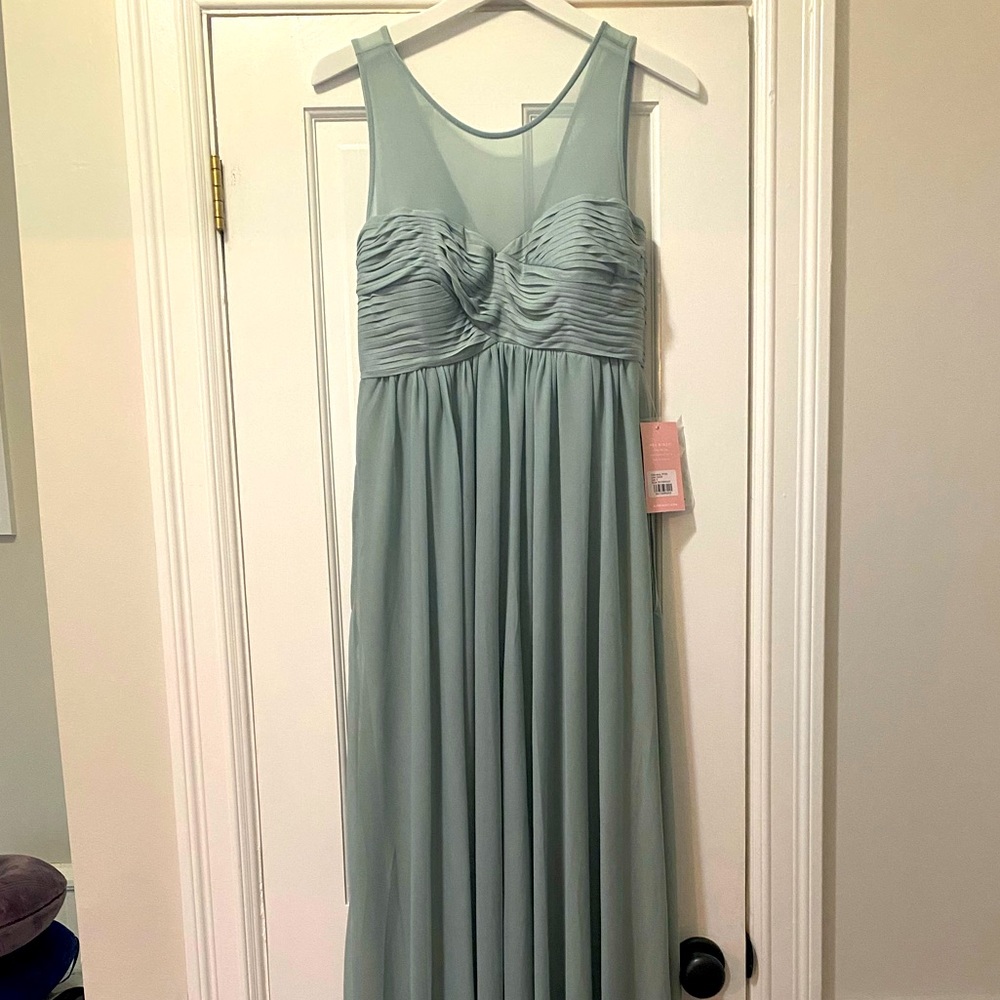 Brand new Birdy Grey bridesmaid dress. Size small. Color sage. Style Ryan